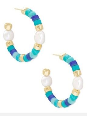 Kendra Scott Rachel Hoop Earring - Blue Mix